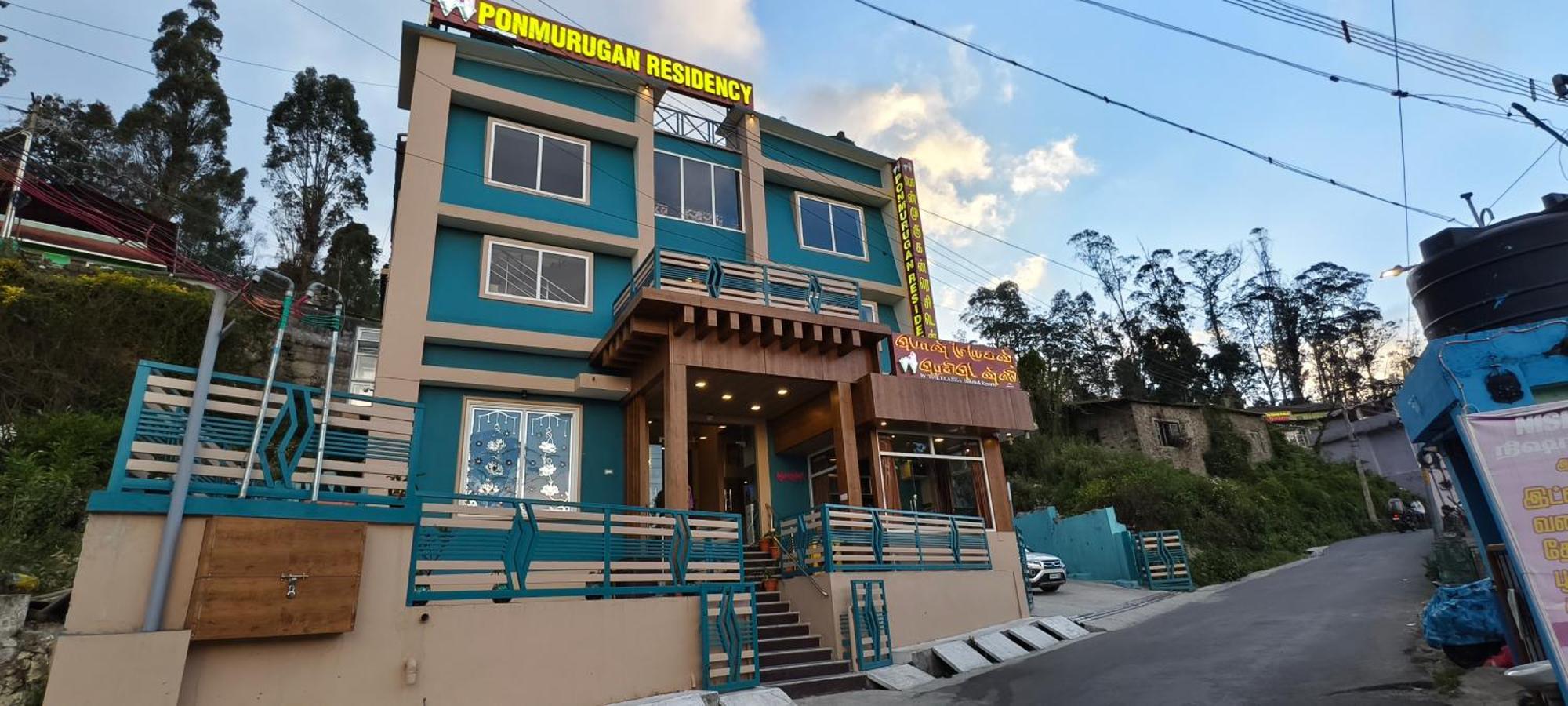 Ponmurugan Residency 코다이카날 외부 사진